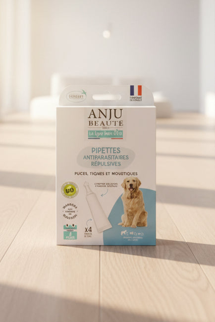 PIPETTES REPULSIVES ANTIPARASITAIRES CHIEN DE 20KG ET PLUS