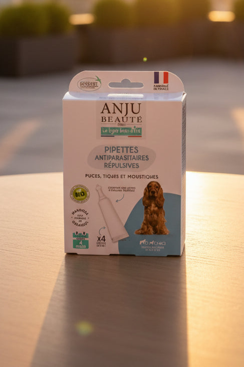 PIPETTES REPULSIVES ANTIPARASITAIRES CHIEN DE 10 A 20KG