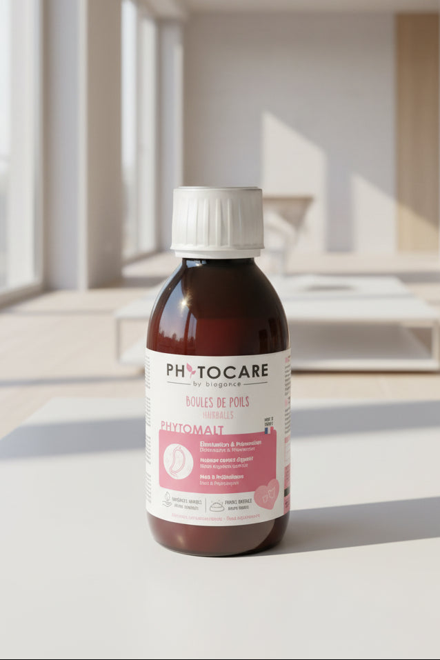 PHYTOMALT LIQUIDE ANTI BOULES DE POILS POUR CHATS ET CHATONS