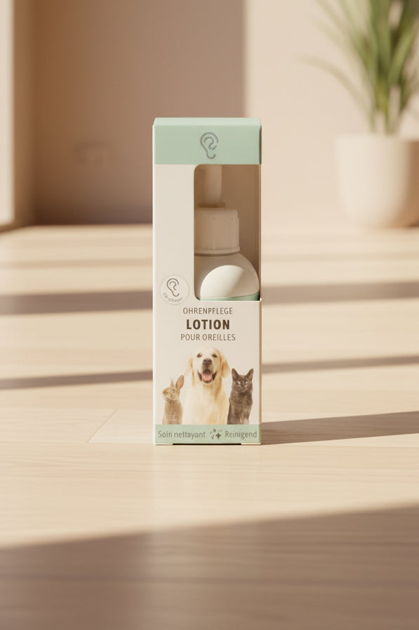 LOTION POUR OREILLES CHIENS ET CHATS