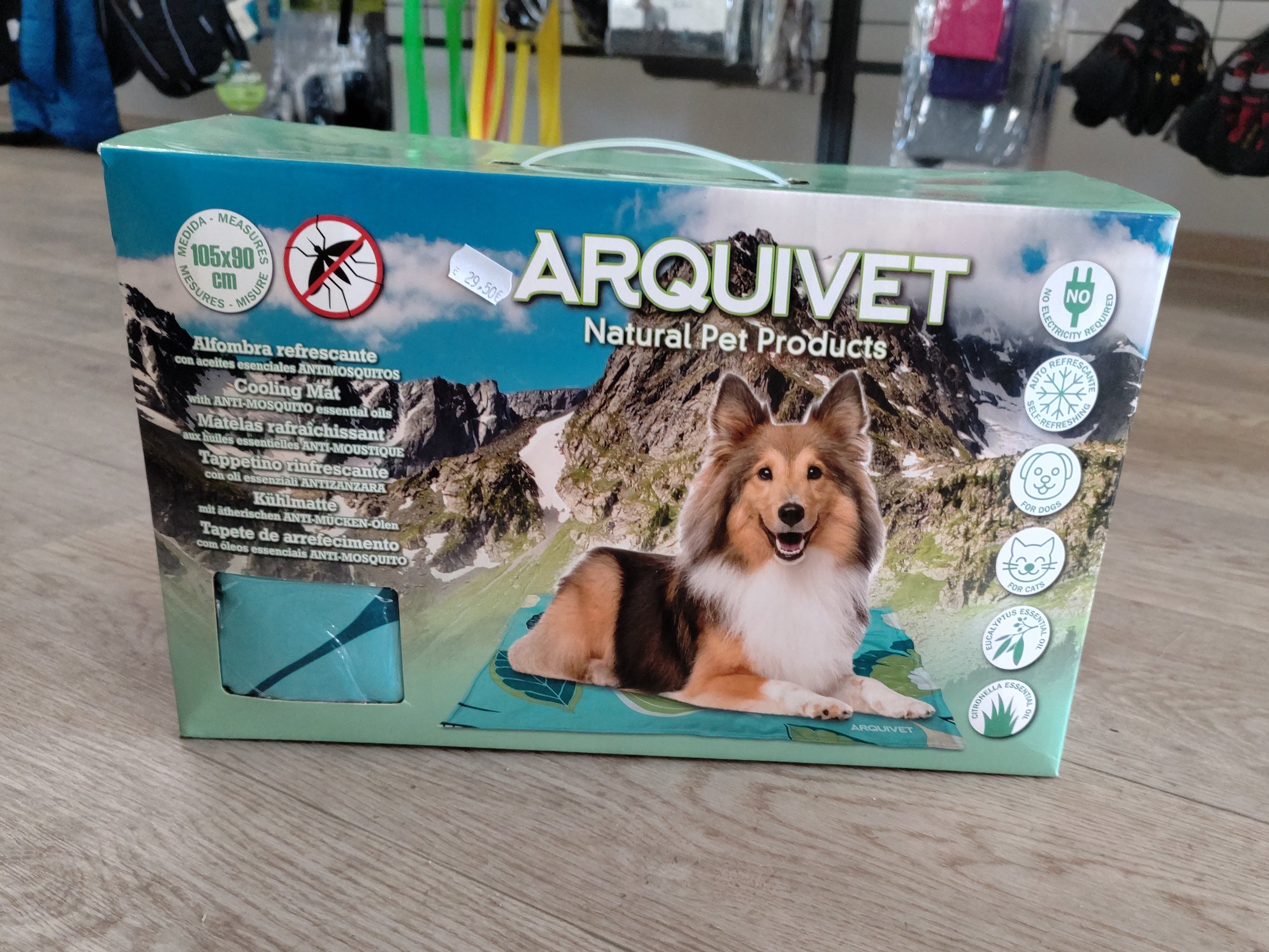 TAPIS RAFRAICHISSANT ANTI MOUSTIQUE