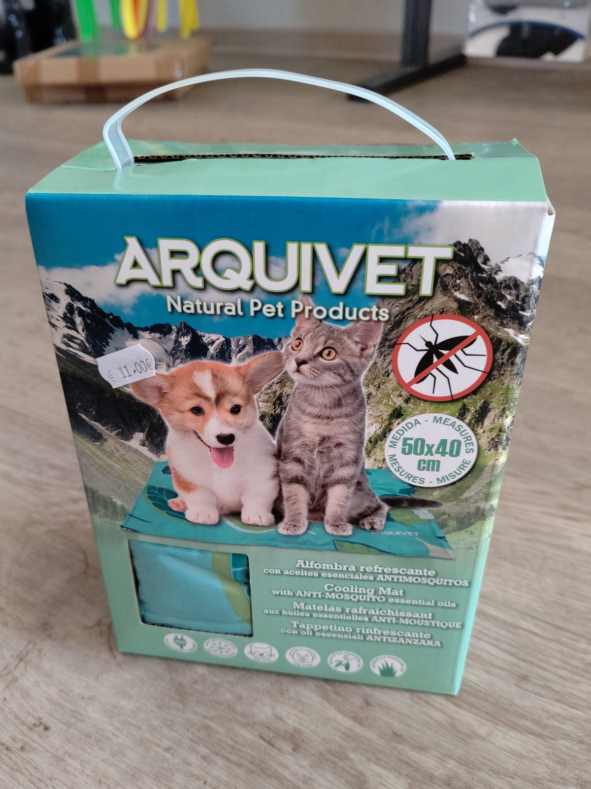 TAPIS RAFRAICHISSANT ANTI MOUSTIQUES